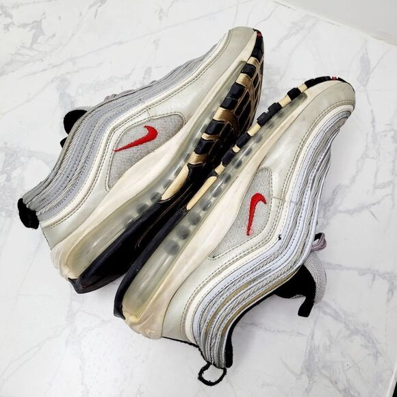 Nike Air Max 97 Silver Running Shoes Size: 8 US - Picture 6 of 9